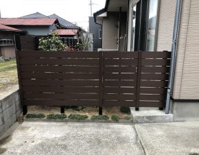 フェンス・門扉新設工事
